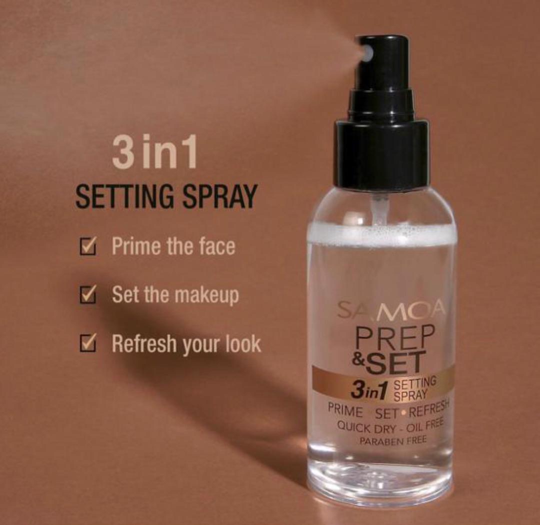 Samoa Prep & Set Setting Spray Primer