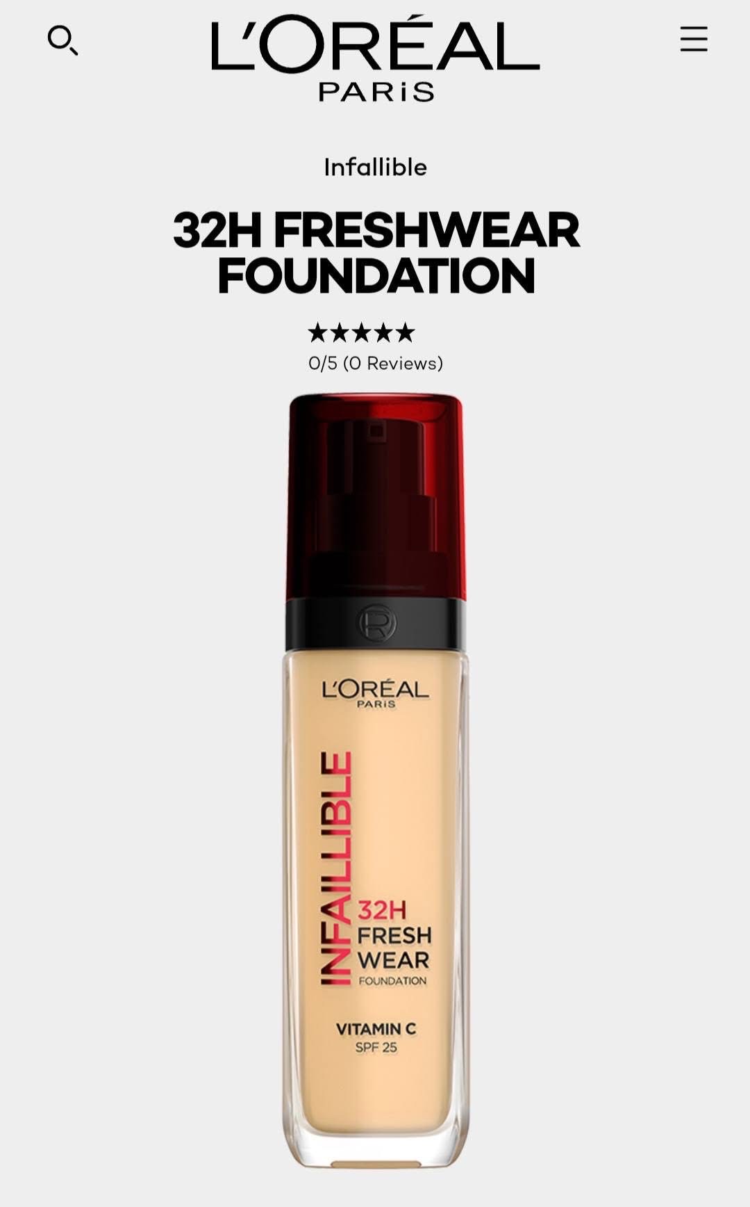 LOREAL INFALLIAE FOUNDATION