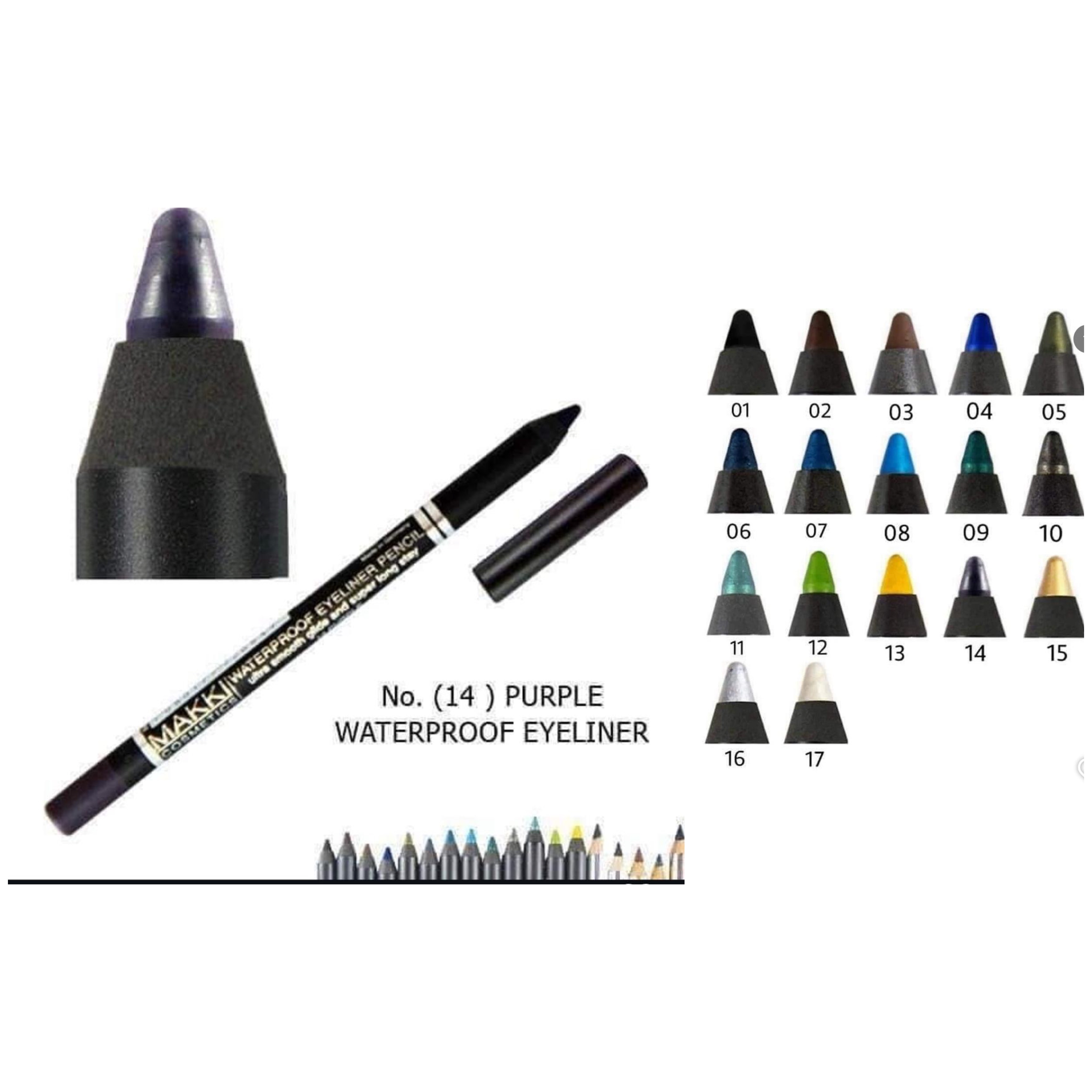 MAKKI EYELINER PENCIL WATERPROOF