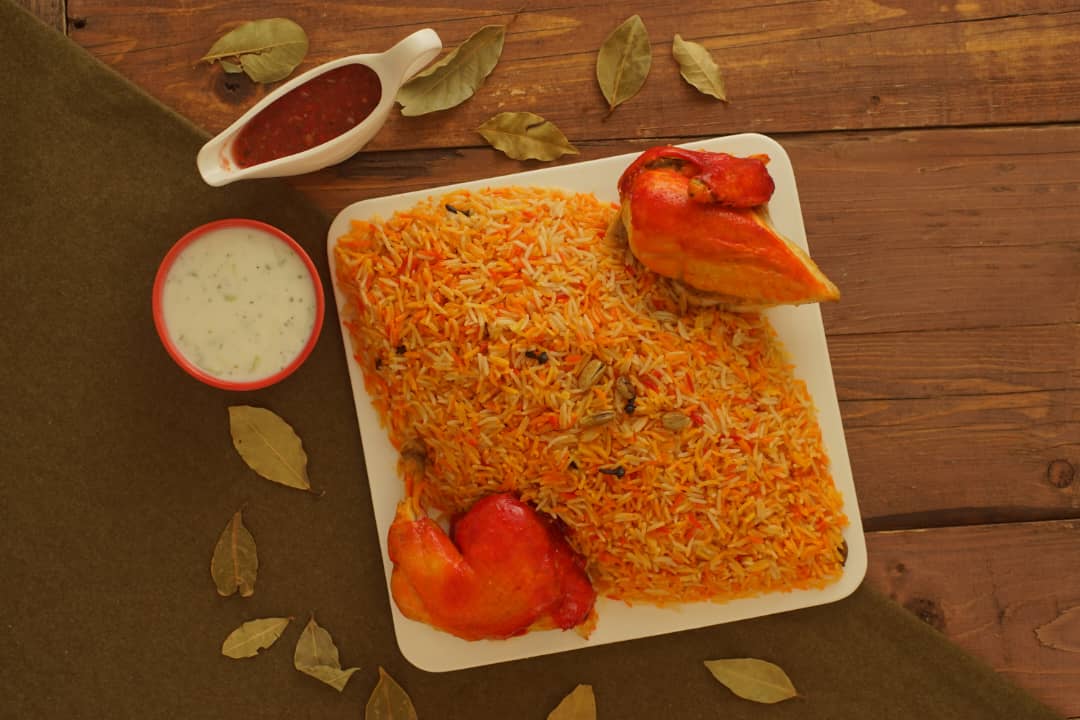 وجبة مندي نصف فروج
