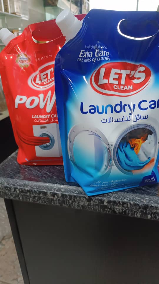 سائل غسيل lets clean