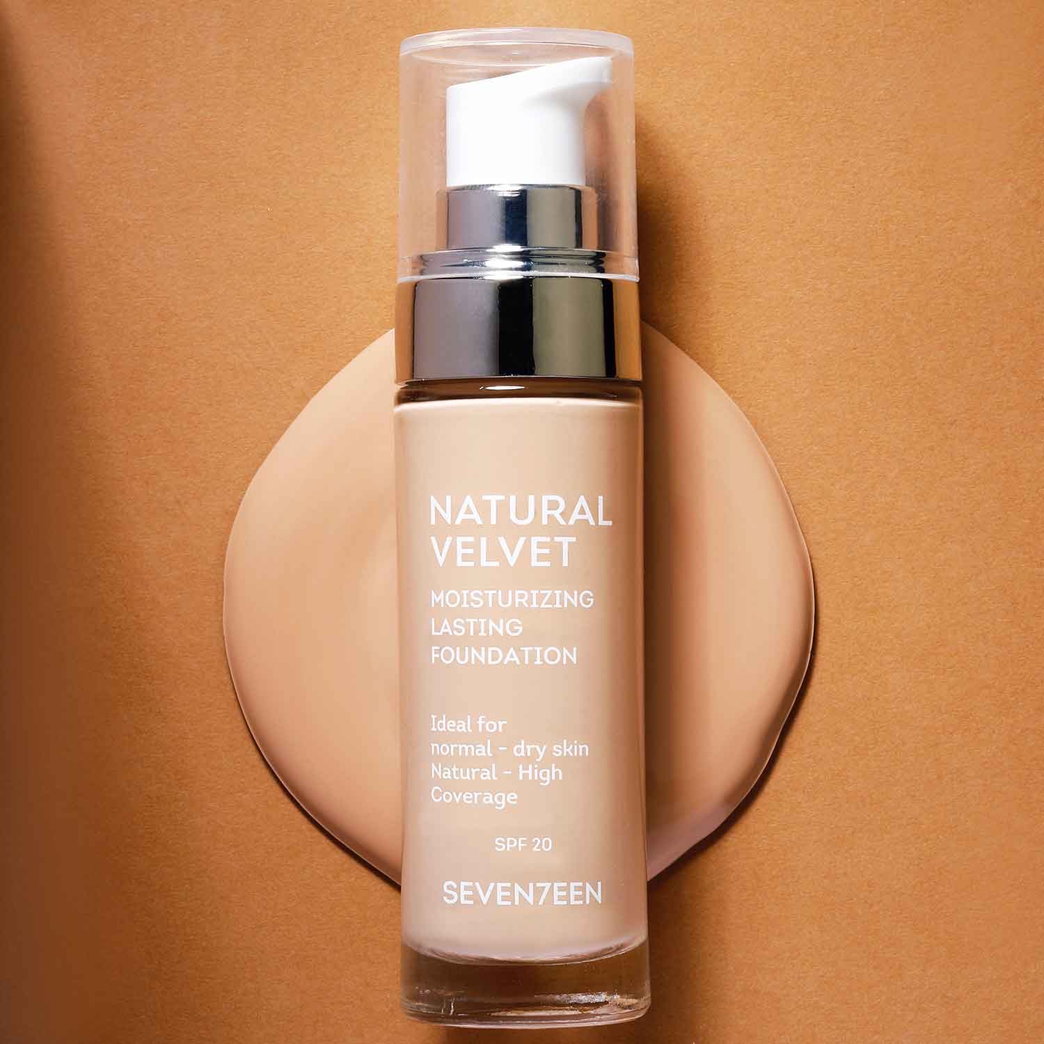 SEVENTEEN NATURAL VELVET FOUNDATION