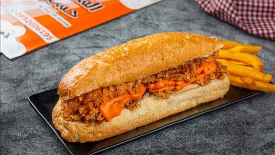 سندويش كريسبي صمون