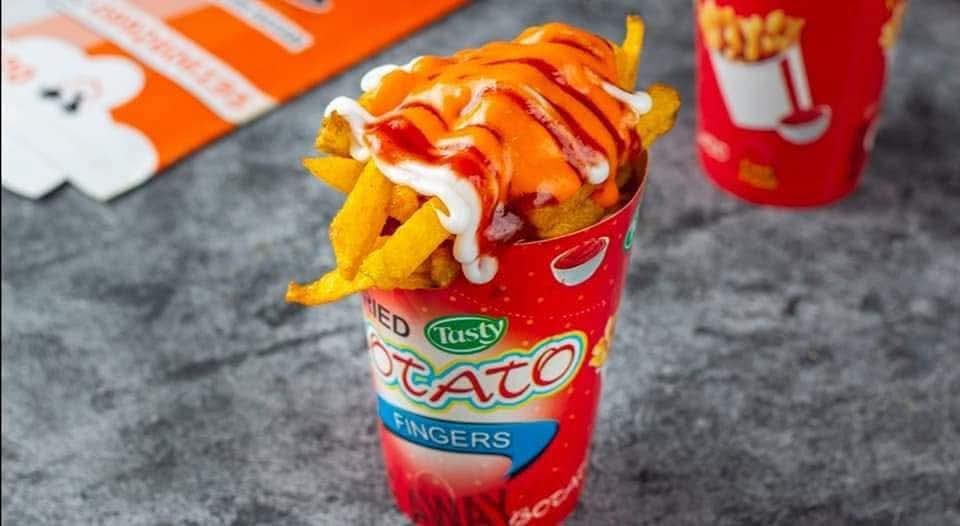 كاسة بطاطا مقلية