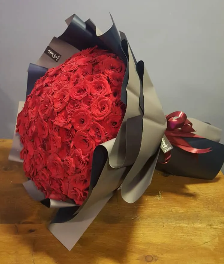 باقة روز احمر