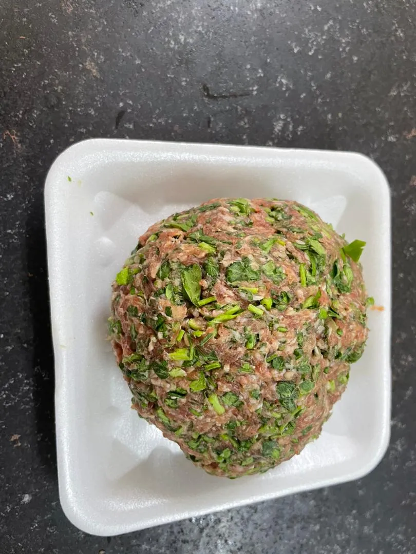 كباب مع بقدونس