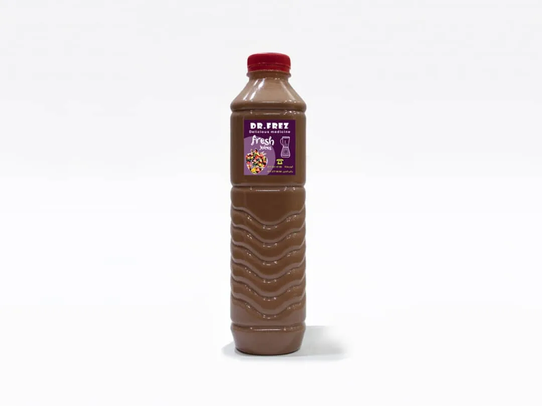 كوكتيل موز وحليب وشوكولا  (1L)