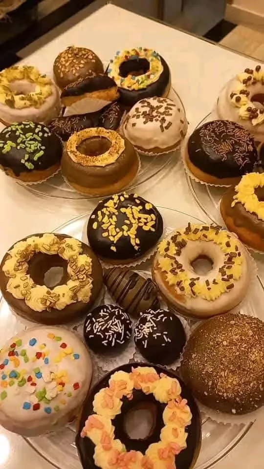 طبق دونات