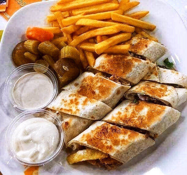 وجبة شاورما صاج