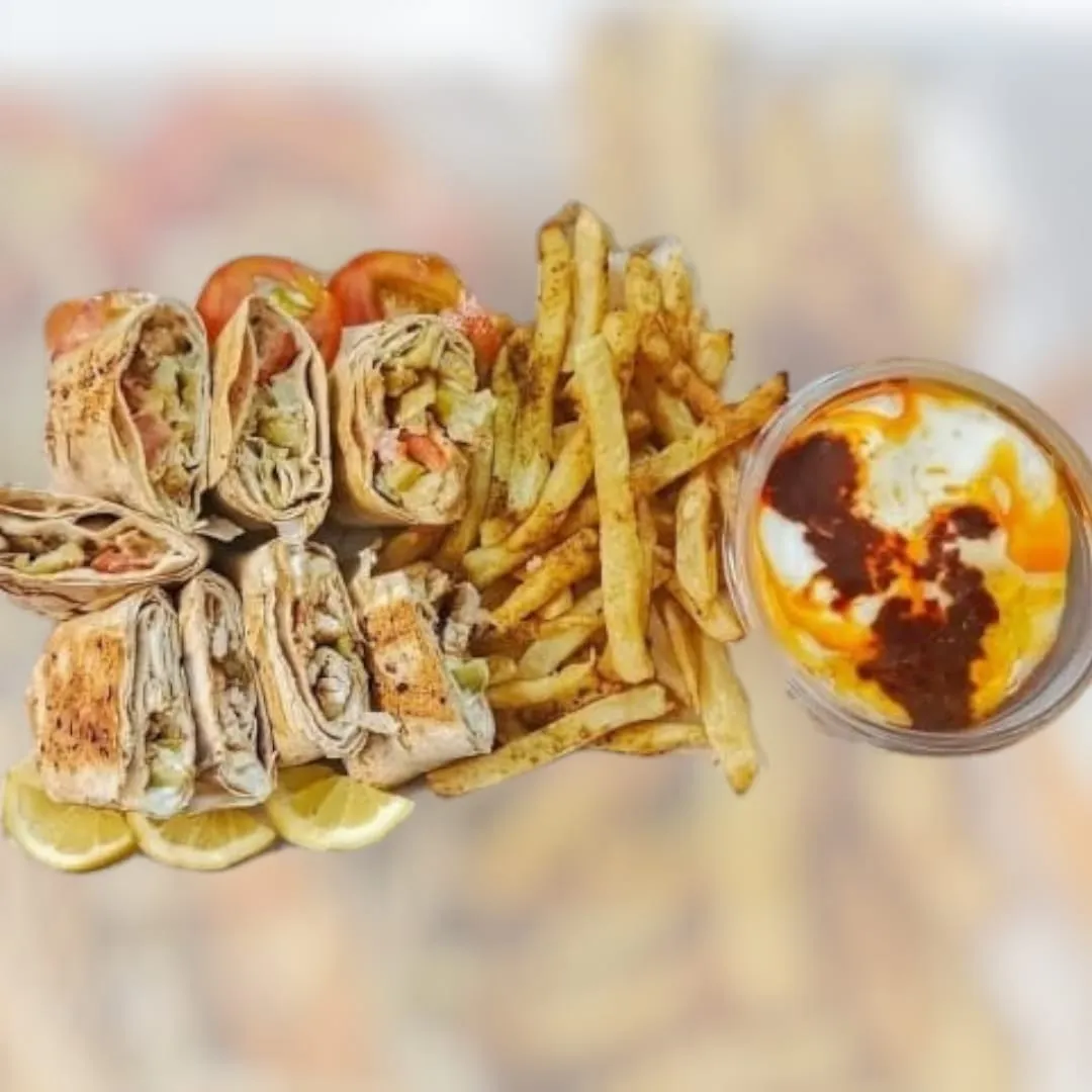 وجبة شاورما عربي