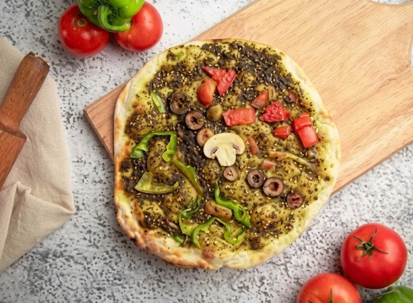 زعتر بالخضار