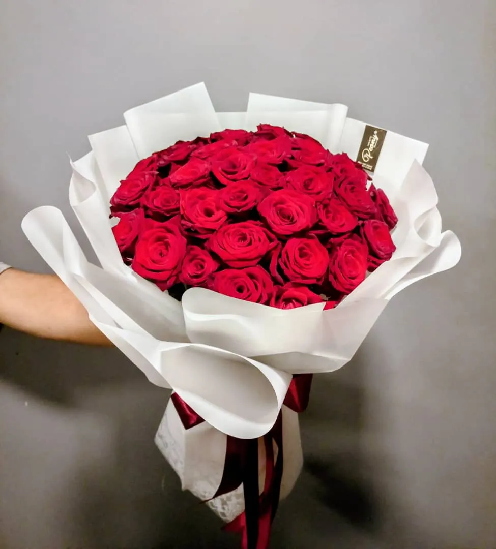 باقة روز احمر