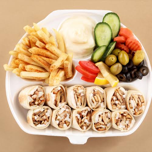 وجبة شاورما عربي