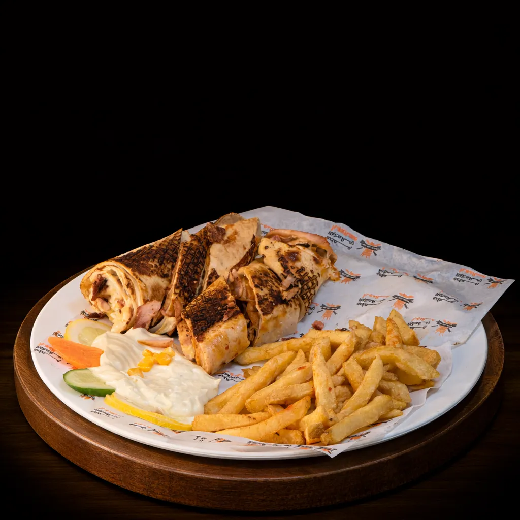 وجبة شاورما دجاج