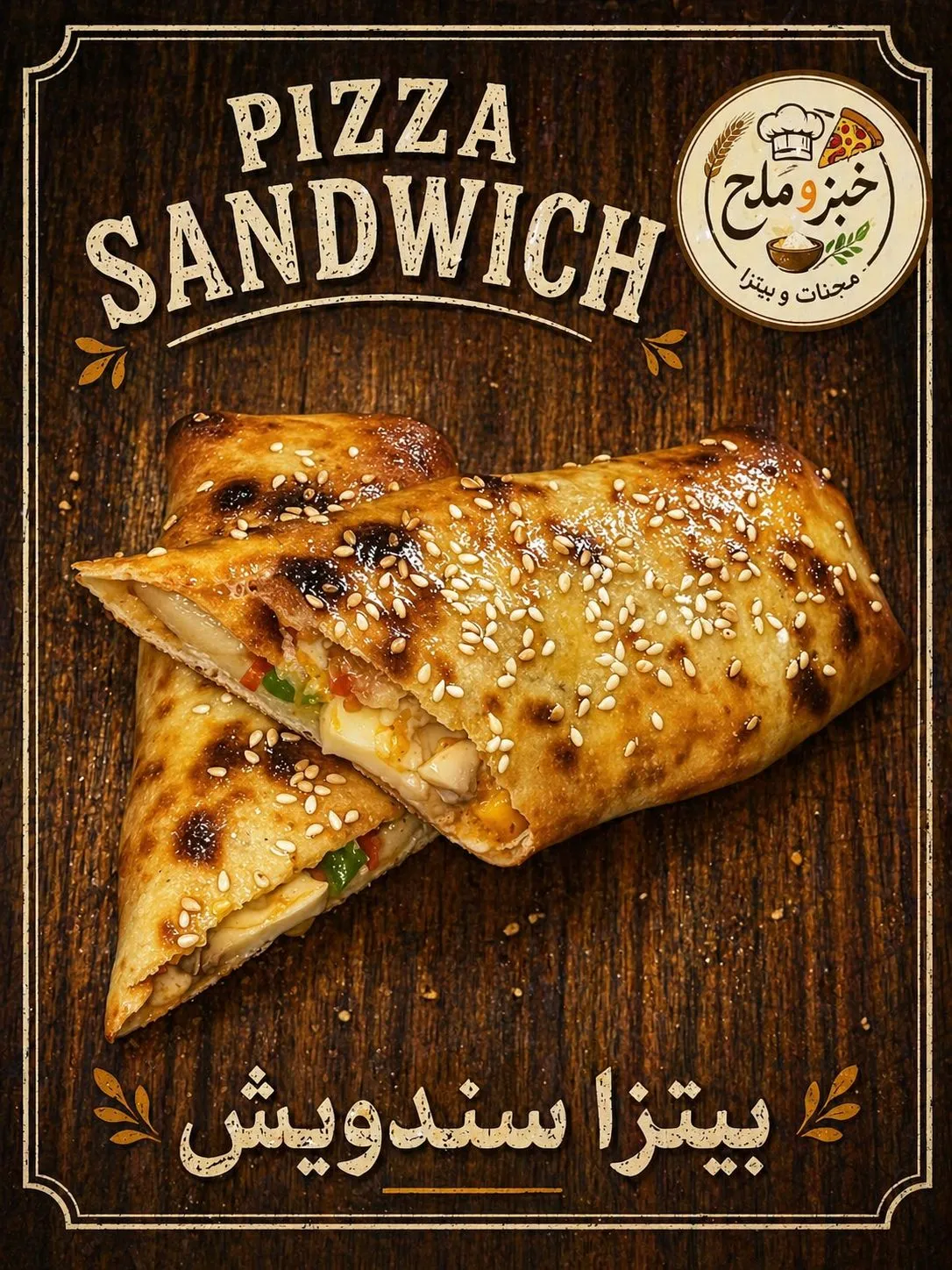 بيتزا سندويش للأطفال