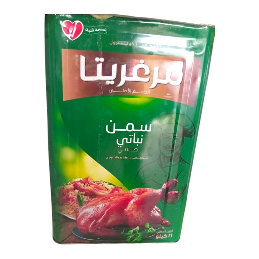 سمنة نباتية مرغريتا