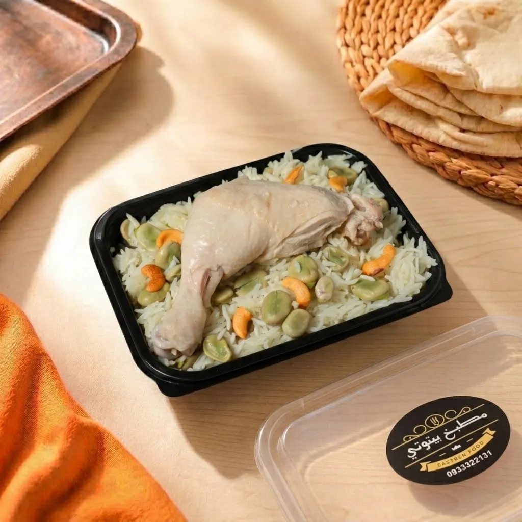 رز بفول بالدجاج🍚🫘🫛