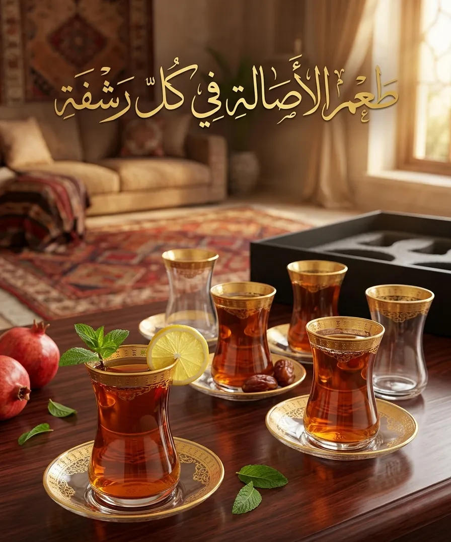 كاسات شاي