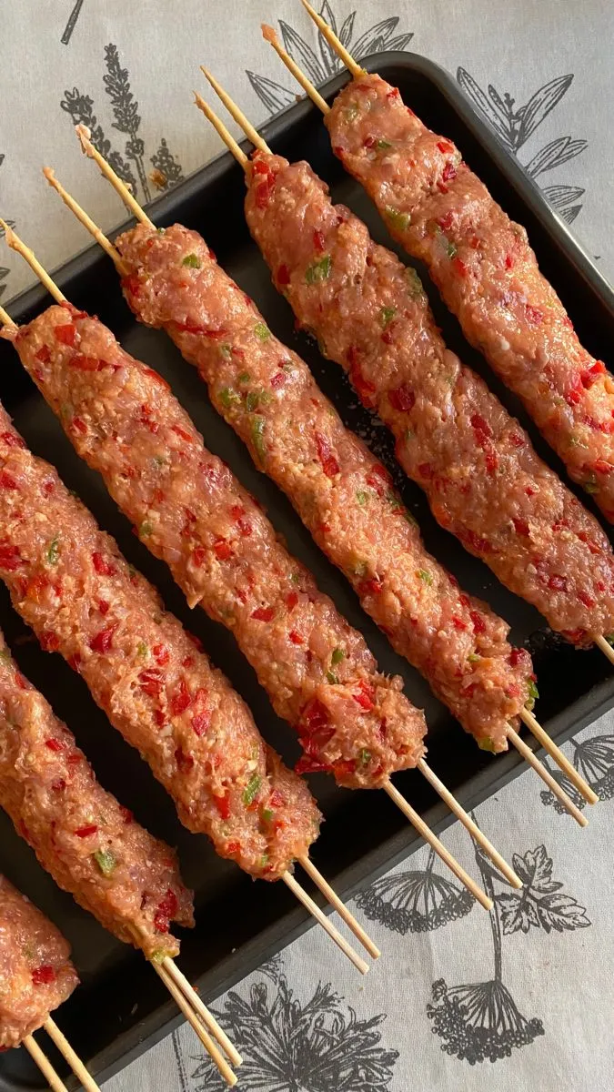 كباب دجاج مشوي