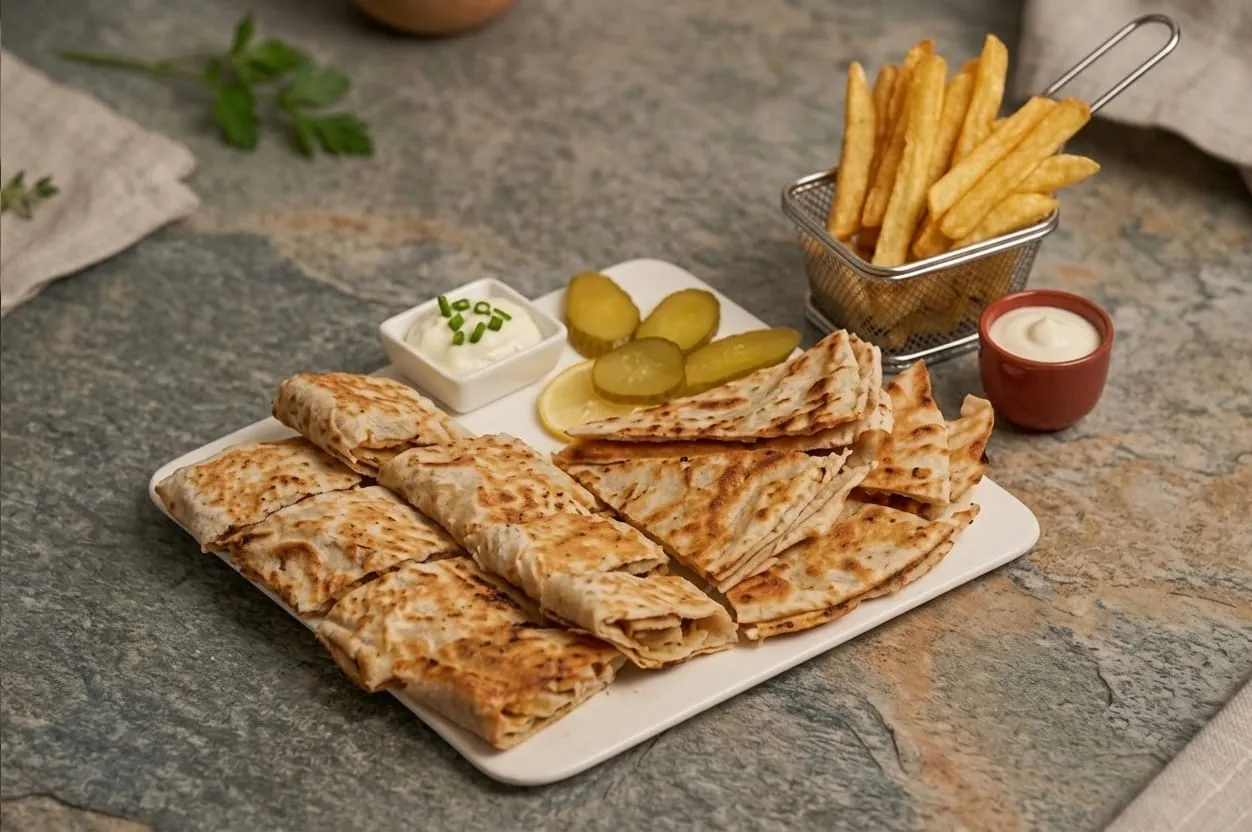 وجبة شاورما دبل