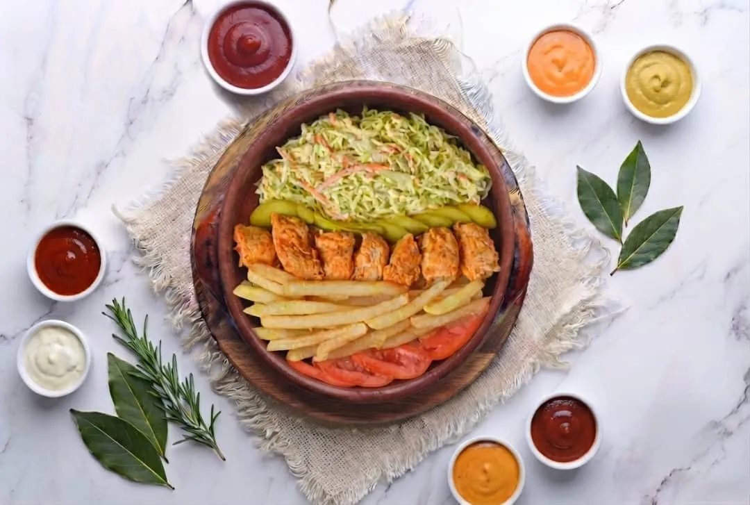 وجبة دجاج