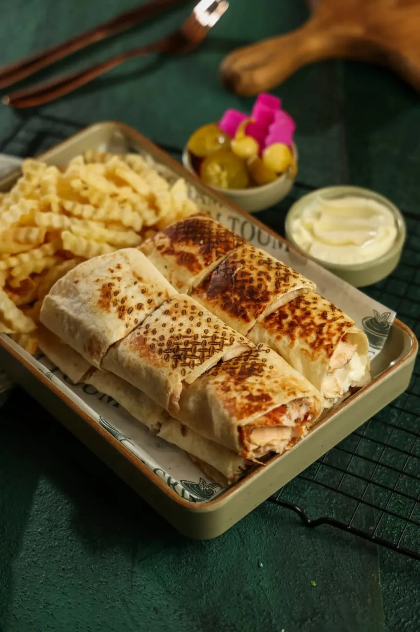 وجبة شاورما عربي دبل