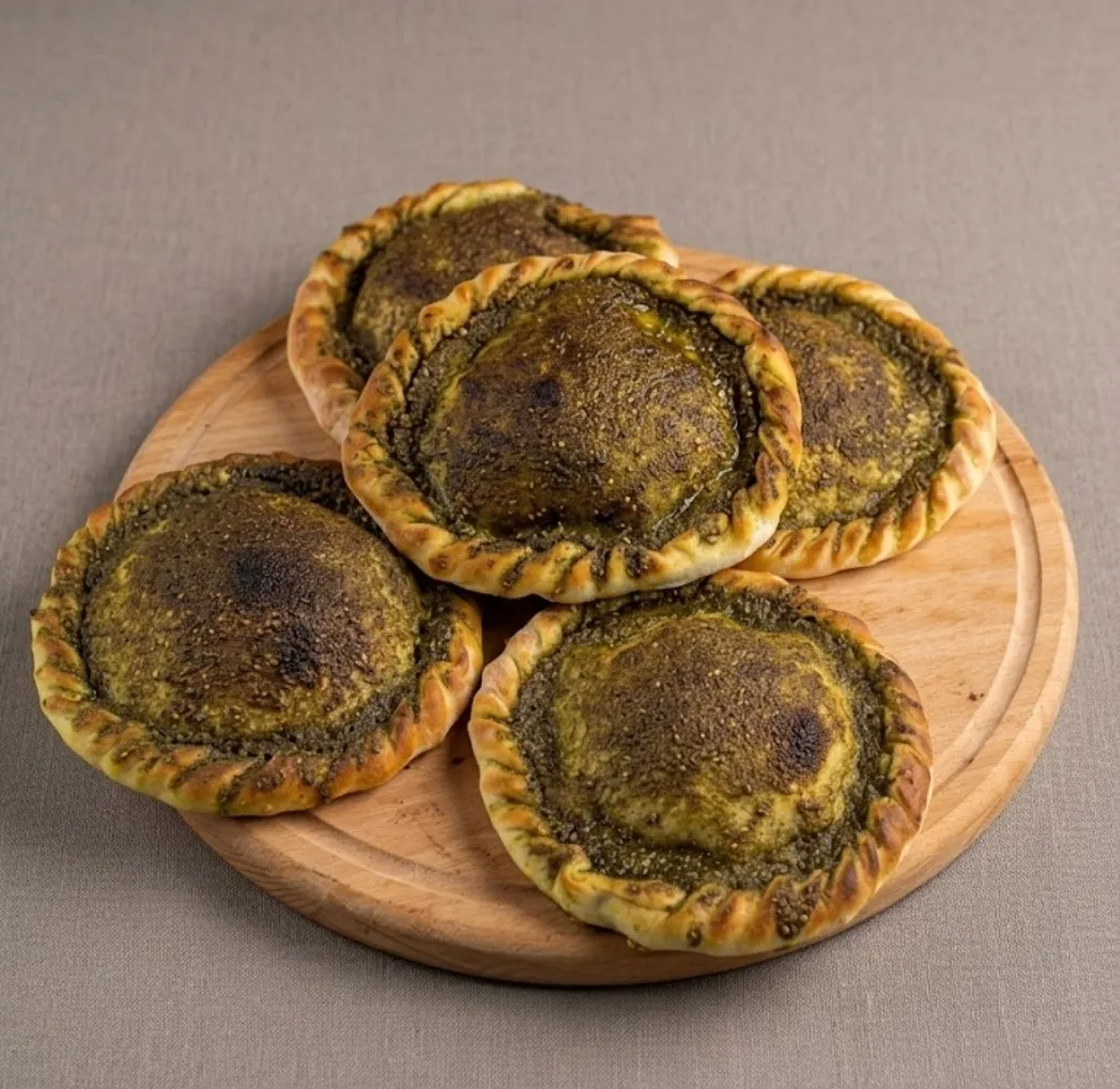 كعكة مع زعتر