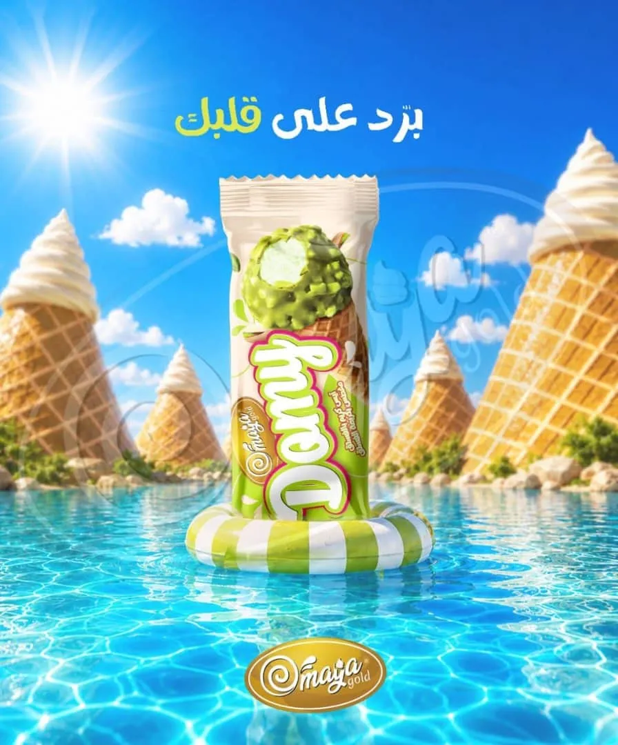 آيس كريم كورنيش الفستق