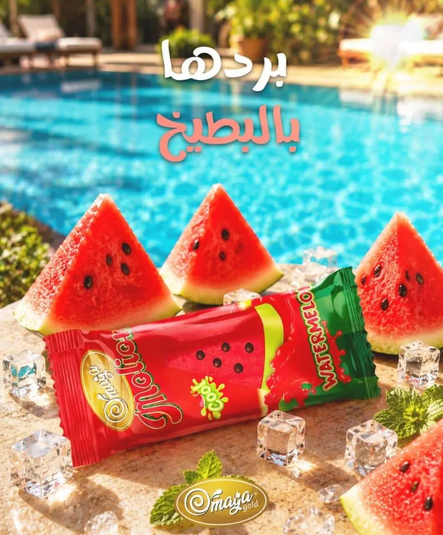 ايس كريم  بطيخ