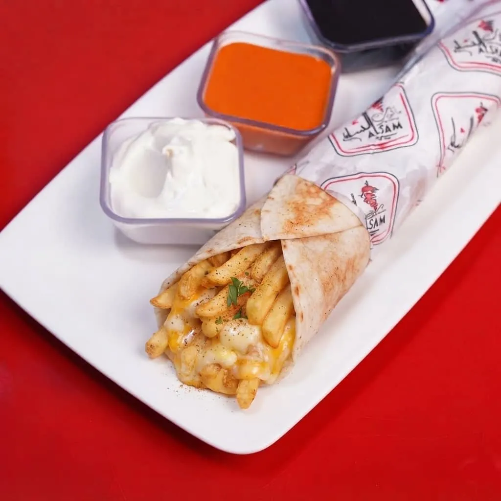 بطاطا مع جبنة