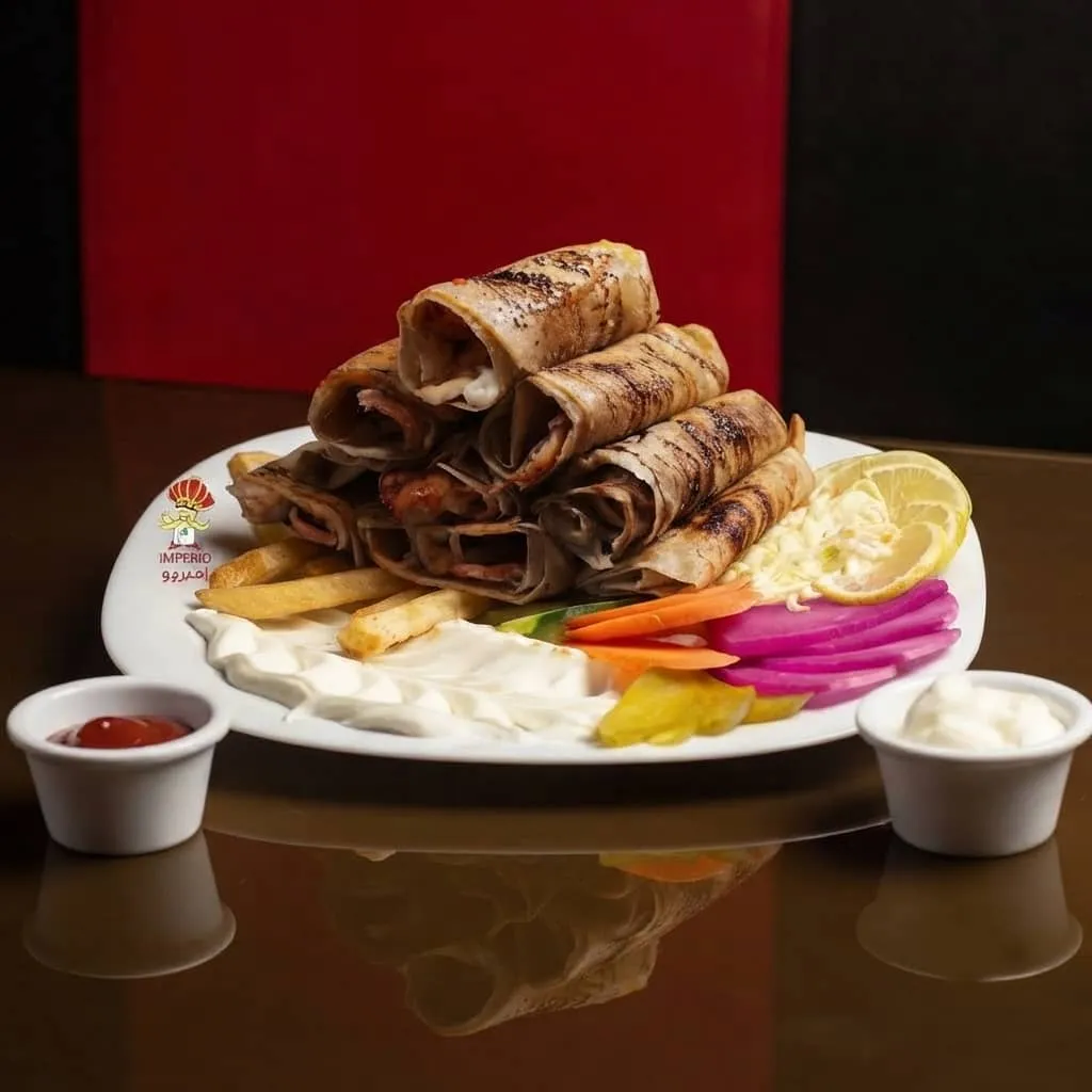 وجبة خراطيش شاورما