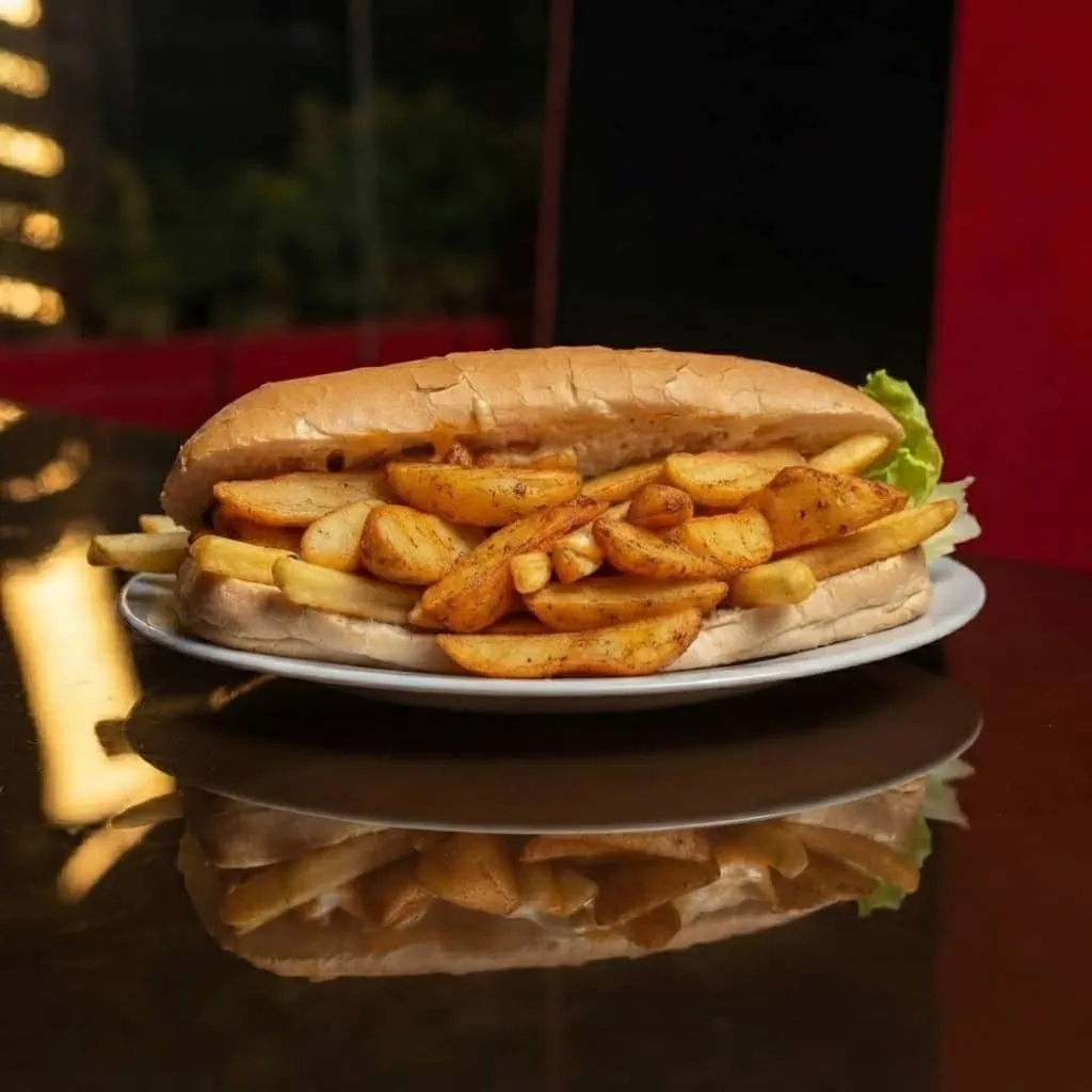 بطاطا مقلية سندويش