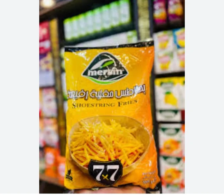 بطاطا رفيعة ميرسين مجمدة 1 كغ