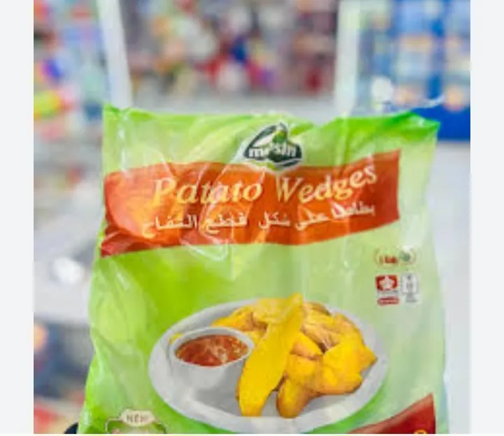 بطاطا ويدجز ميرسين مجمدة 1 كغ