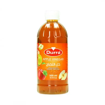 خل تفاح بلاستيك الدرة (750 مل)