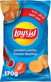 شيبس ليز نكهة الكتشب 100غ