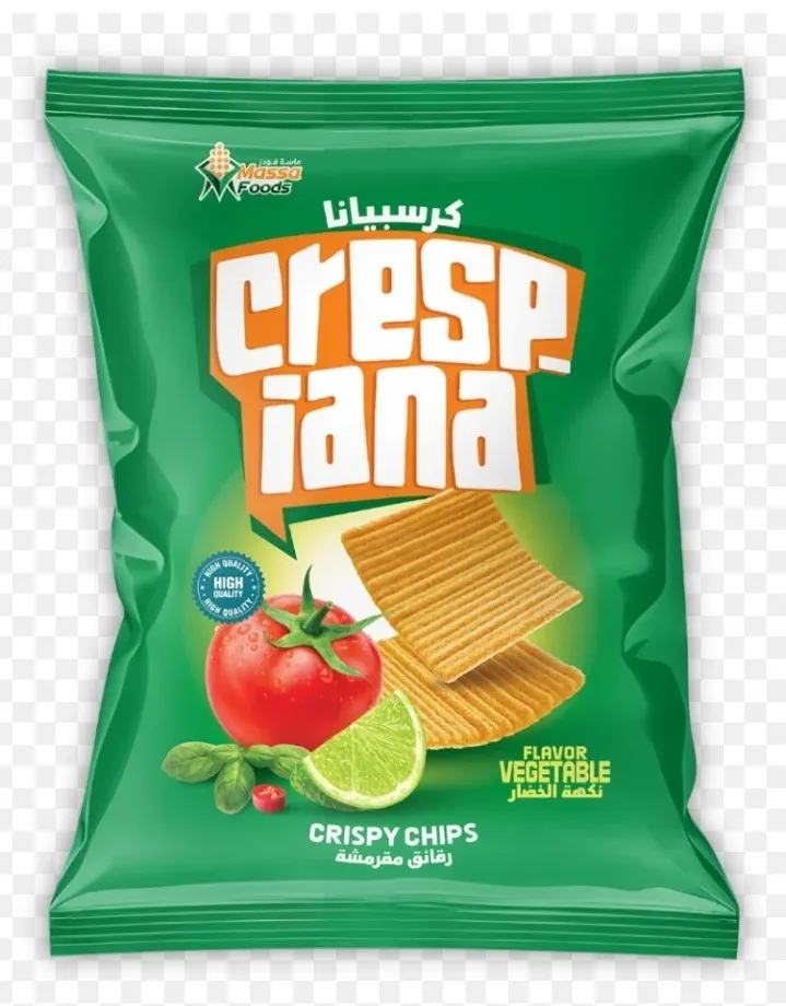 شيبس كرسبيانا نكهة الخضار