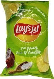 شيبس ليز نكهة ملح وخل 100غ