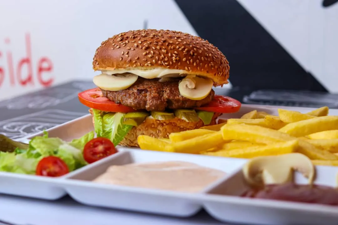 مشروم برغر
