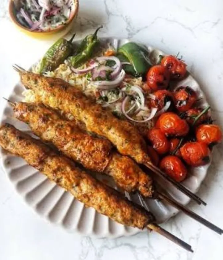 كباب دجاج مشوي