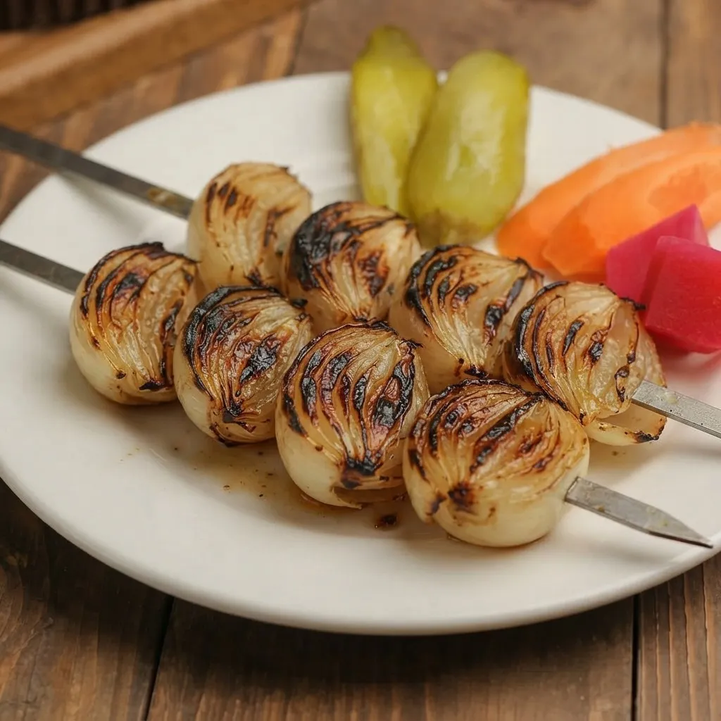 بصل مشوي
