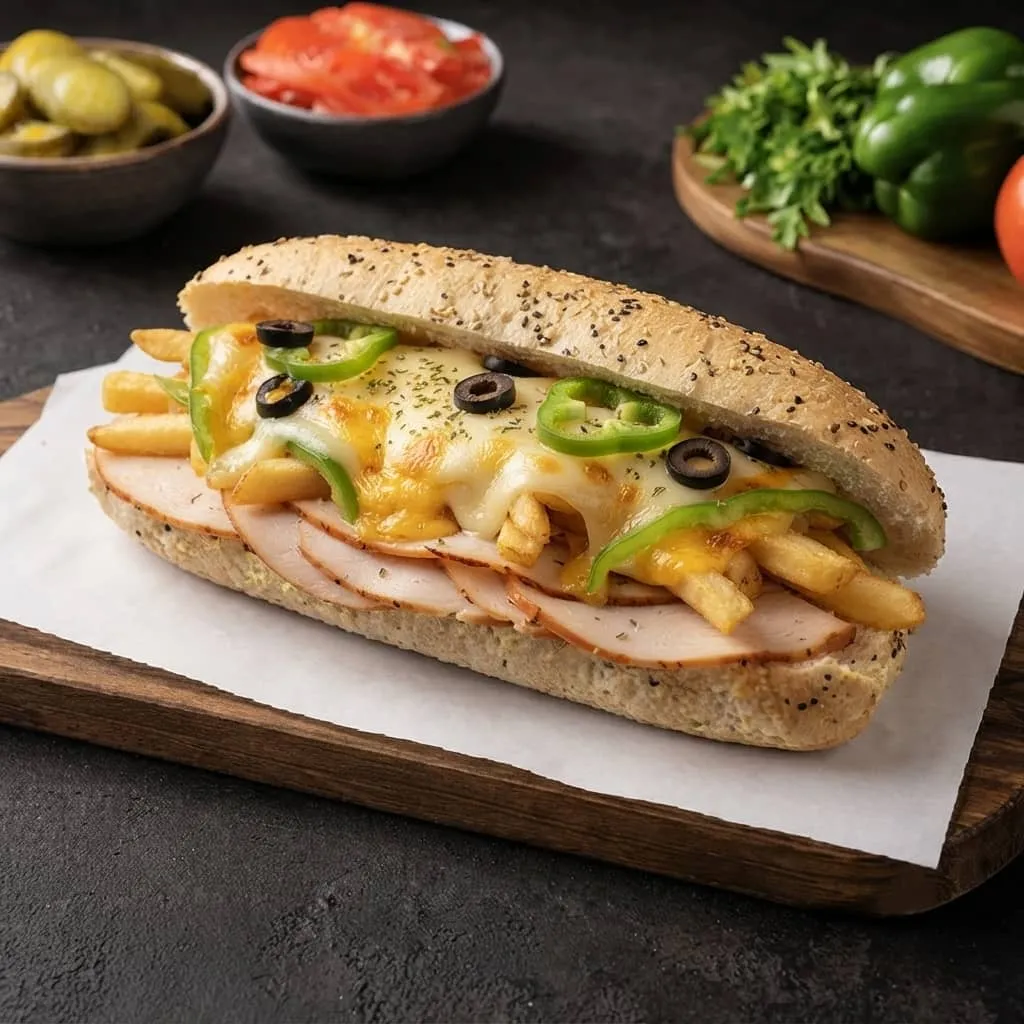 بطاطا تشيز مع حبش
