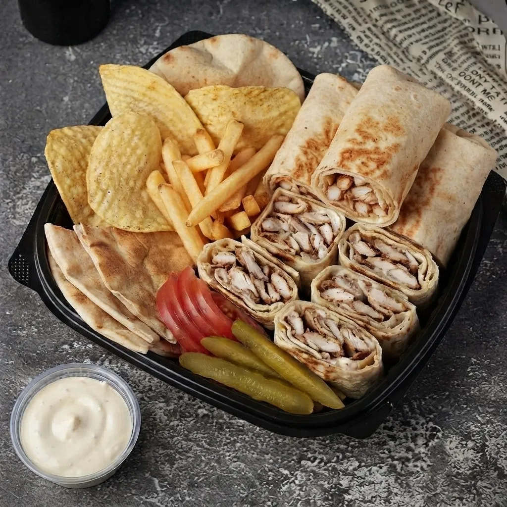 وجبة شاورما عربي اكسترا