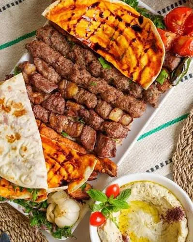 نص كيلو كباب لحم غنم