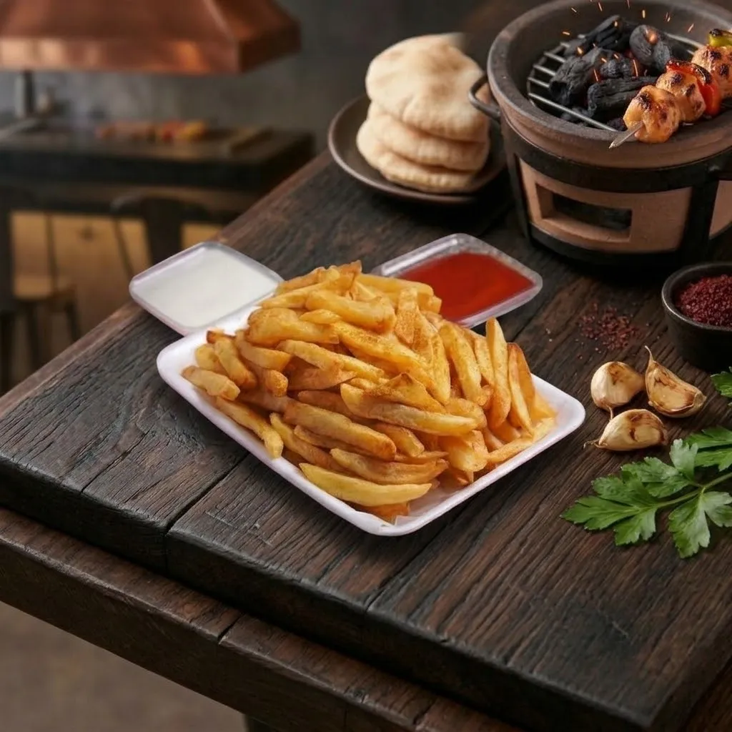 صحن بطاطا صغير