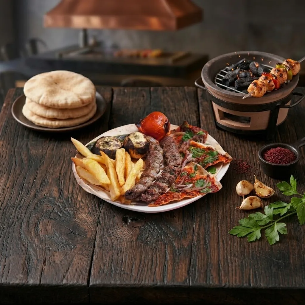 وجبة كباب عجل