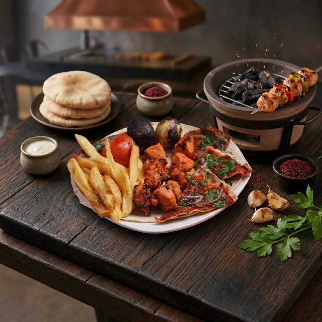وجبة شيش طاووق