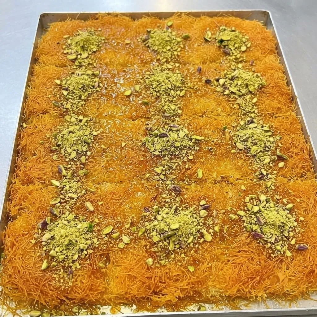 كنافة نابلسية خشنة