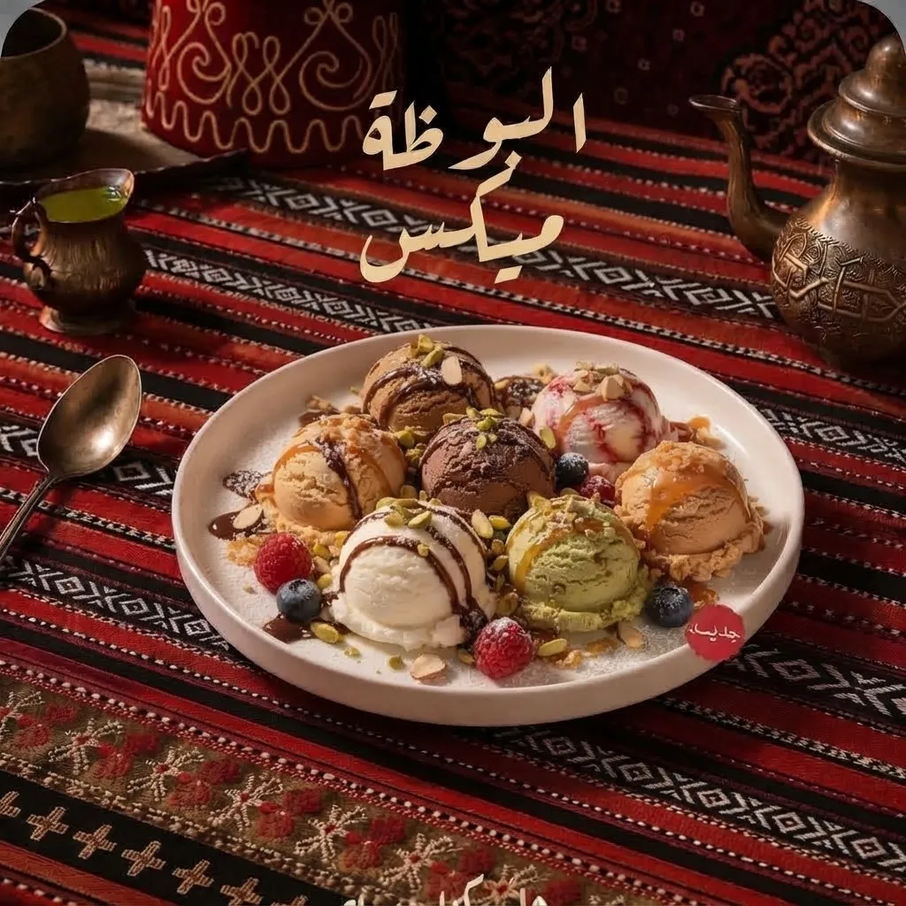 بوظة مشكل