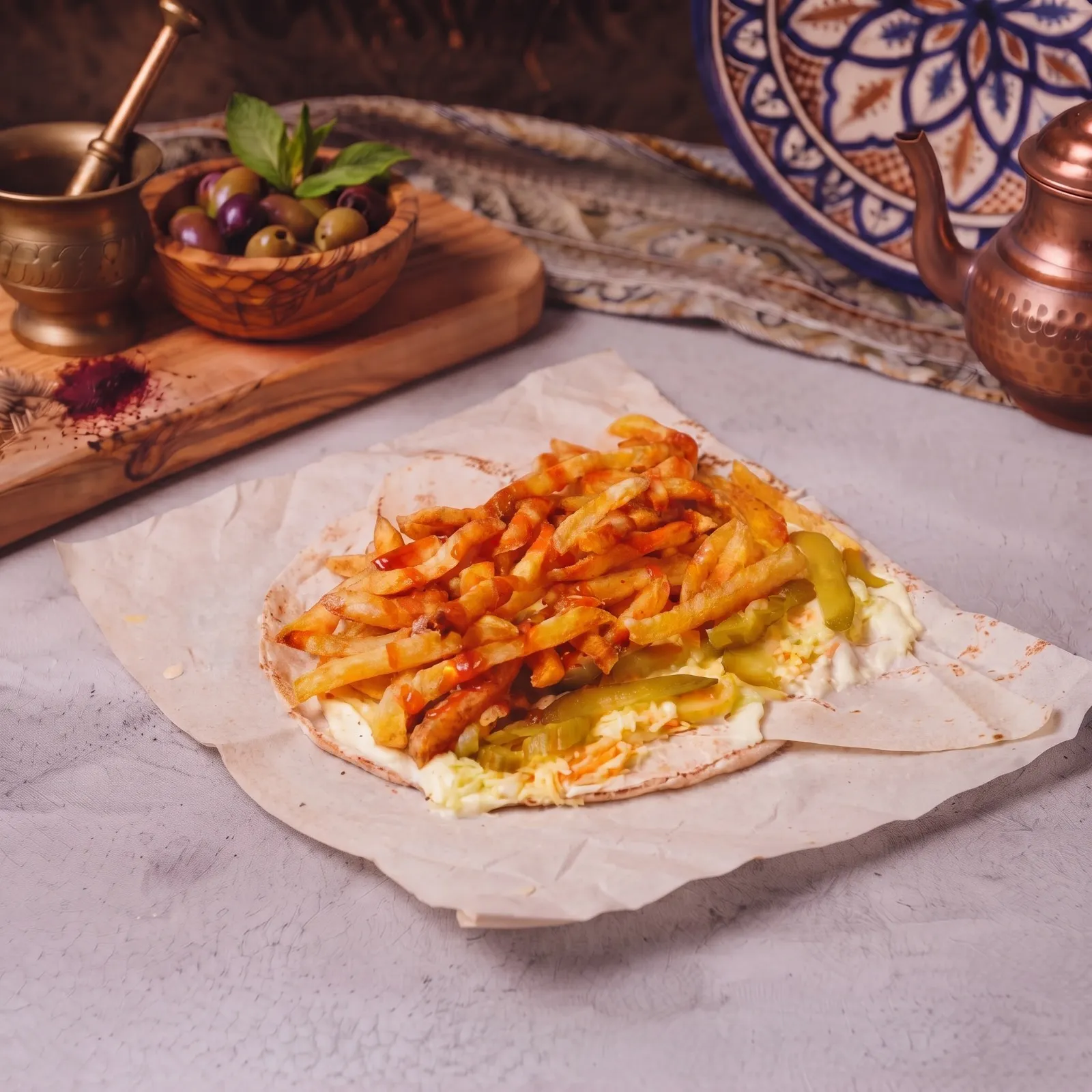 بطاطا صاج